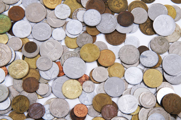istock european old coins money background 1077526108