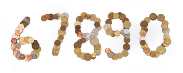 istock alphabet from old european coins 1077526118