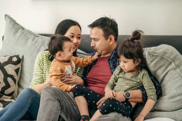 istock Cosy family evening 1077533200