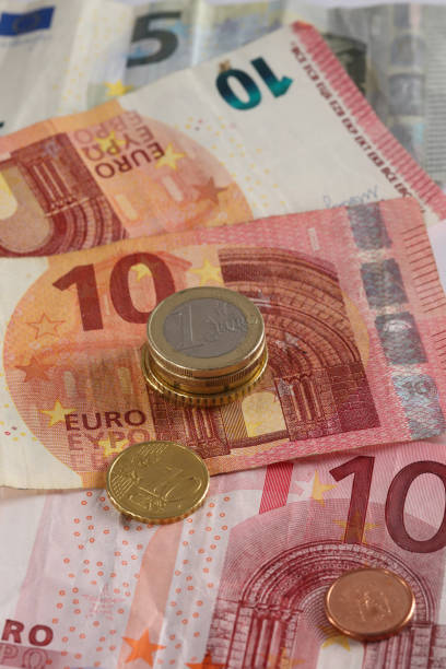 istock Money euro coins and banknotes 1077542228