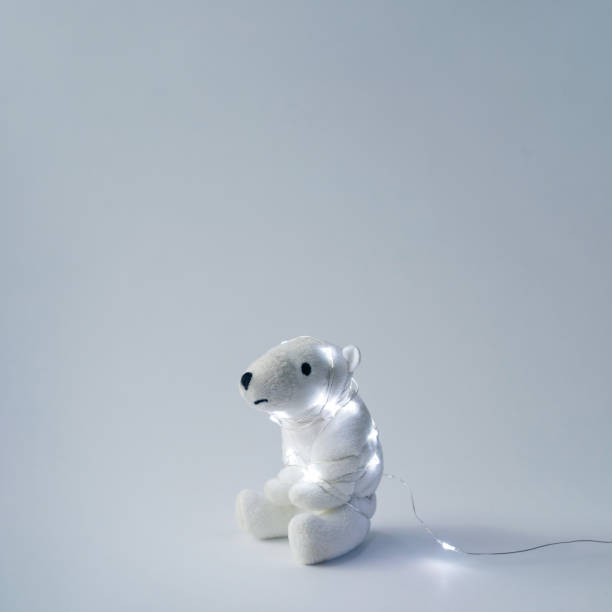 istock Creative holidays concept. Minimal New year decoration idea. 1077542258