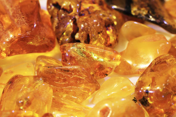istock yellow amber mineral collection texture 1077547878