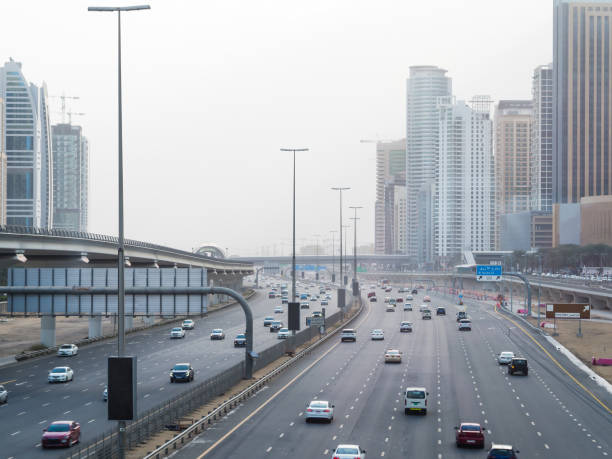 istock 7-lane highway Sheikh Zayed in Dubai, 1077561858