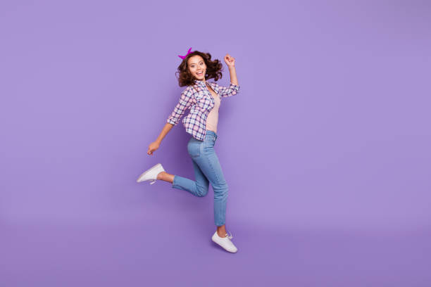 istock Full length size beautiful attractive pretty lady with her style 1077564822