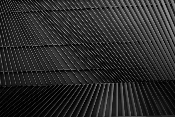 istock Modern dark metal line for background or texture- space for your content. 1077571678