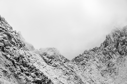 Foggy Tatra Mountain