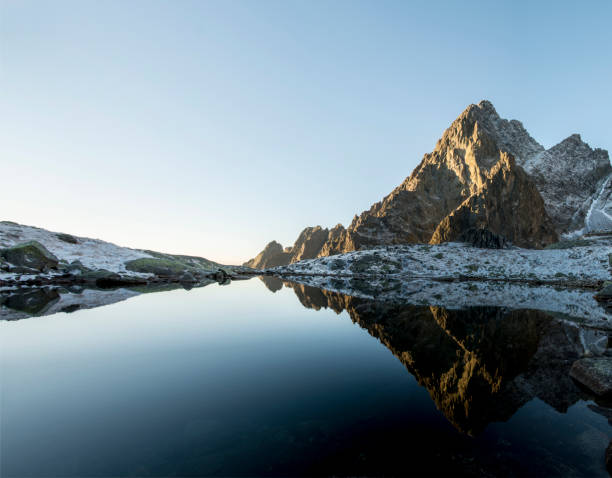istock Sunrise in the Tatra Mountain, Slovakia 1077580174