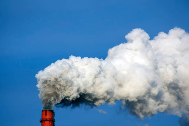 istock The smoke from the chimney 1077586934