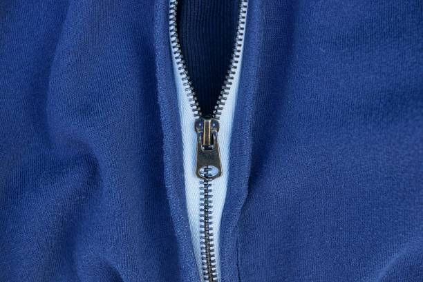 istock metallic zip on gray blue jacket matter 1077588454