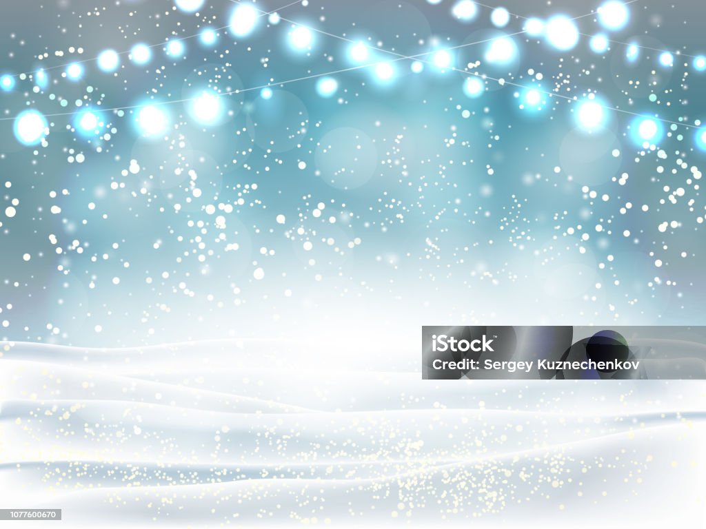 Giáng Sinh Mùa Đông Và Năm Mới Nền Tuyết Rơi Dày Bông Tuyết Có ...