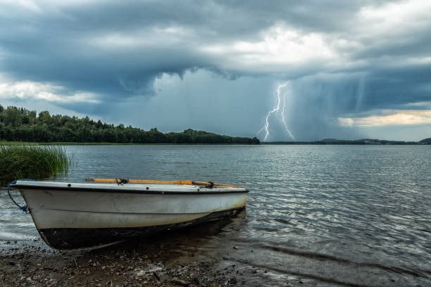 istock Storm over Norwegian lake 1077601020
