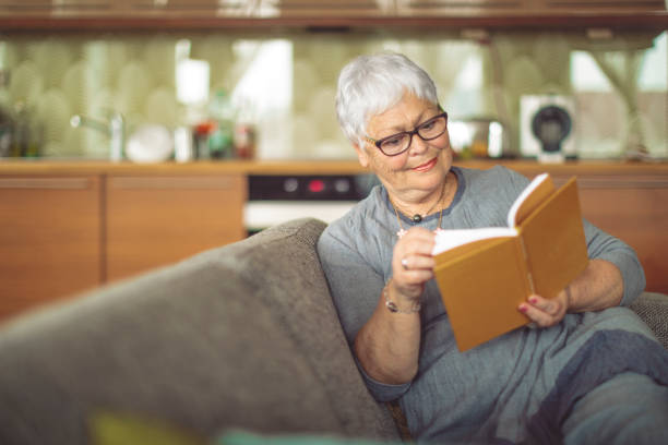istock Senior woman at home 1077603668
