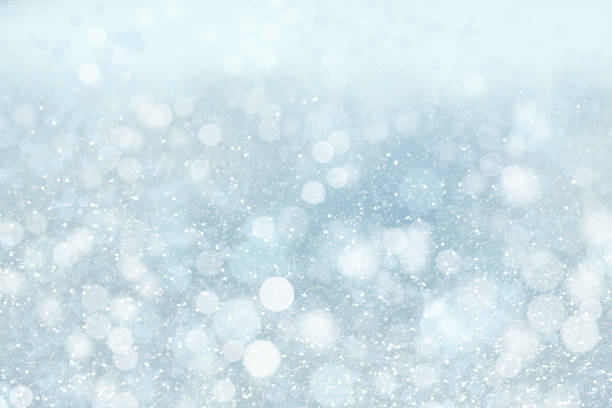 istock Winter holiday background with snow, copy space 1077606834