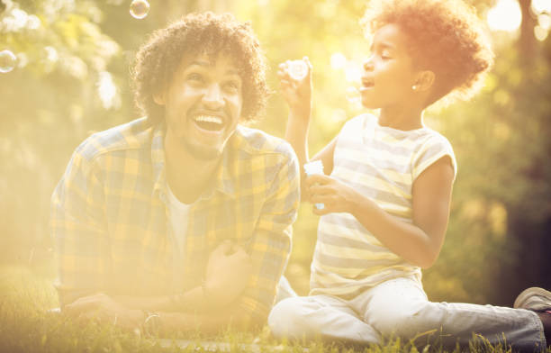 istock Dad, you thought of desire for every bubble. 1077621272
