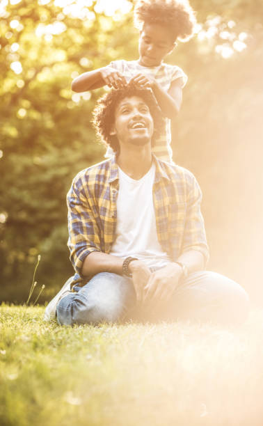 istock Dad allows her all to be happy. 1077622626
