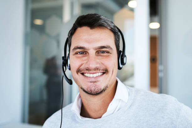 istock He answers all calls with utmost professionalism 1077626276