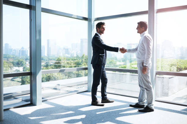 istock It's going to be a pleasure doing business together 1077626332