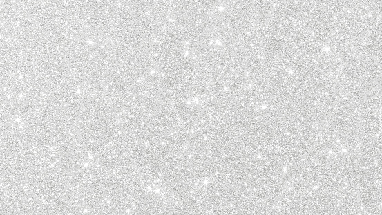 Glitter Plata textura blanco brillante brillante envoltura fondo de papel para decoración de fondos temporada de vacaciones de Navidad, felicitación y elemento de diseño de tarjeta de invitación de boda photo