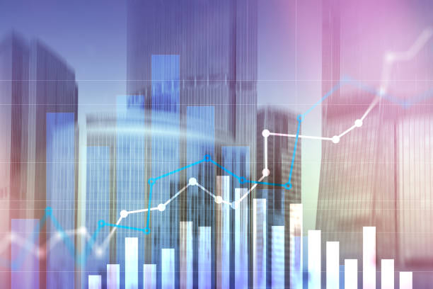 istock Financial growth graph. Sales increase, marketing strategy concept. 1077629588