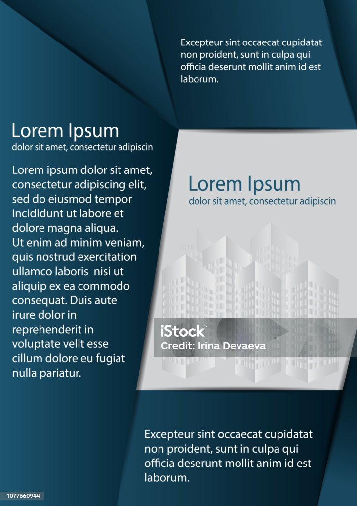 Die Layoutgestaltung Der Broschüre Vorlage Katalog Magazin Flyer