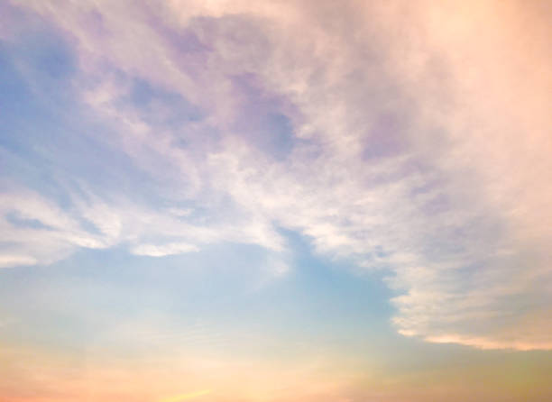 istock Sky with Vintage Tones,Warm tones 1077665742