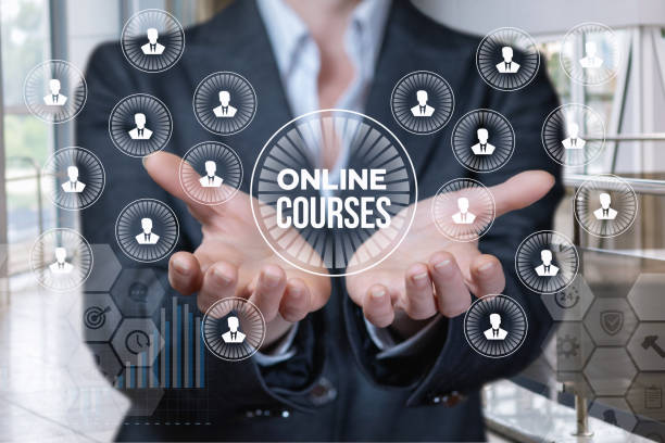 istock The concept is the online business course principle 1077702168