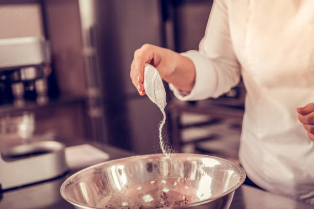 istock Close up of a bag with vanilla powder 1077719366