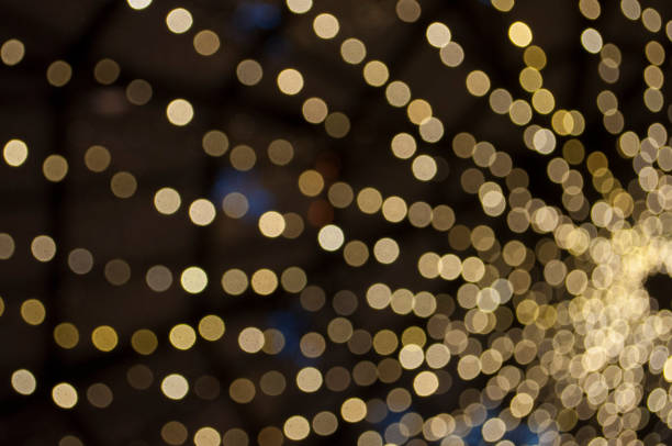 istock Blurry garland with little lights. Party concepts. 1077727224