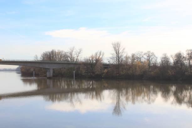 istock THE SAONE SEEN FROM TREVOUX - AIN 1077730866