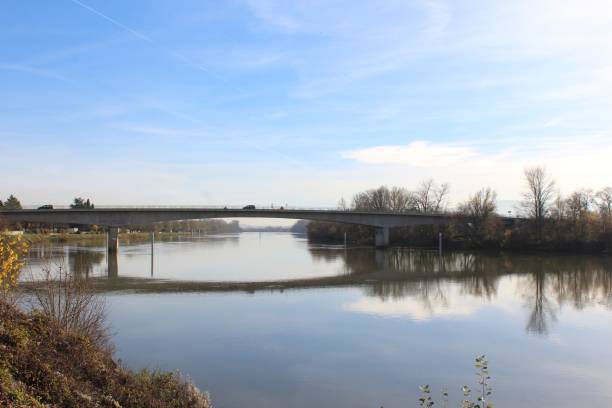 istock THE SAONE SEEN FROM TREVOUX - AIN 1077730870