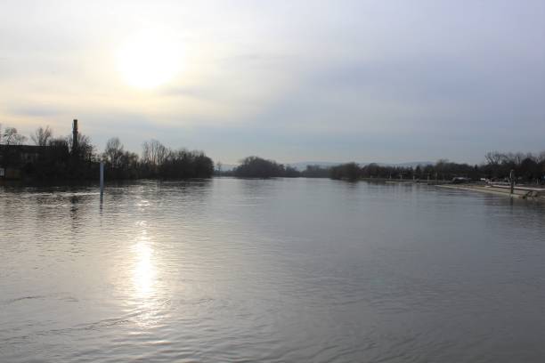 istock THE SAONE SEEN FROM TREVOUX - AIN 1077730952