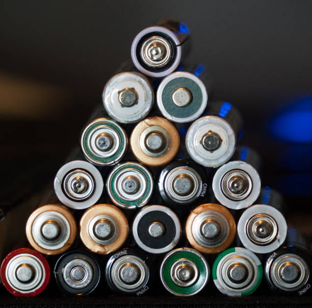 istock Batteries pyramid of renewable energy 1077743522