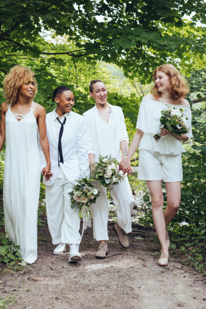 istock Wedding day , LGBTQ couple 1077755420