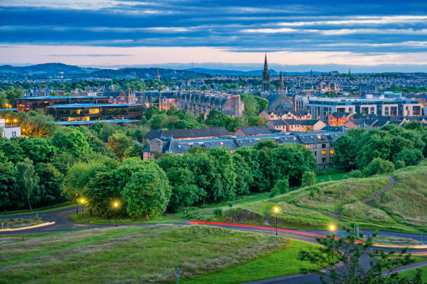 istock Residential district in Newington Edinburgh Scotland 1077763256