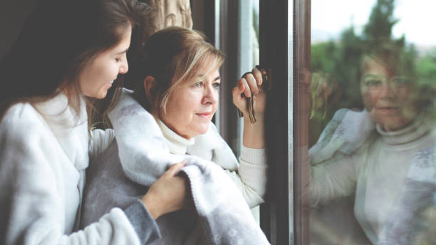 istock Elderly care old and young 1077782312