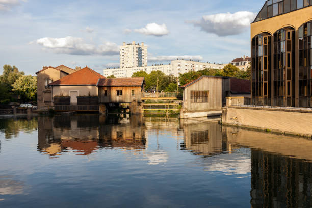 istock Architecture of Metz and Moselle River 1077785806