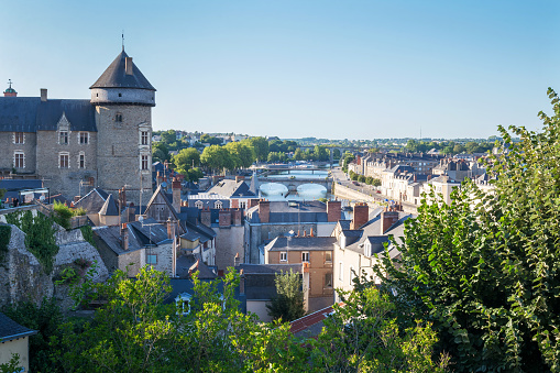 The photo was taken on August 5, 2018 in the city of Laval, France.