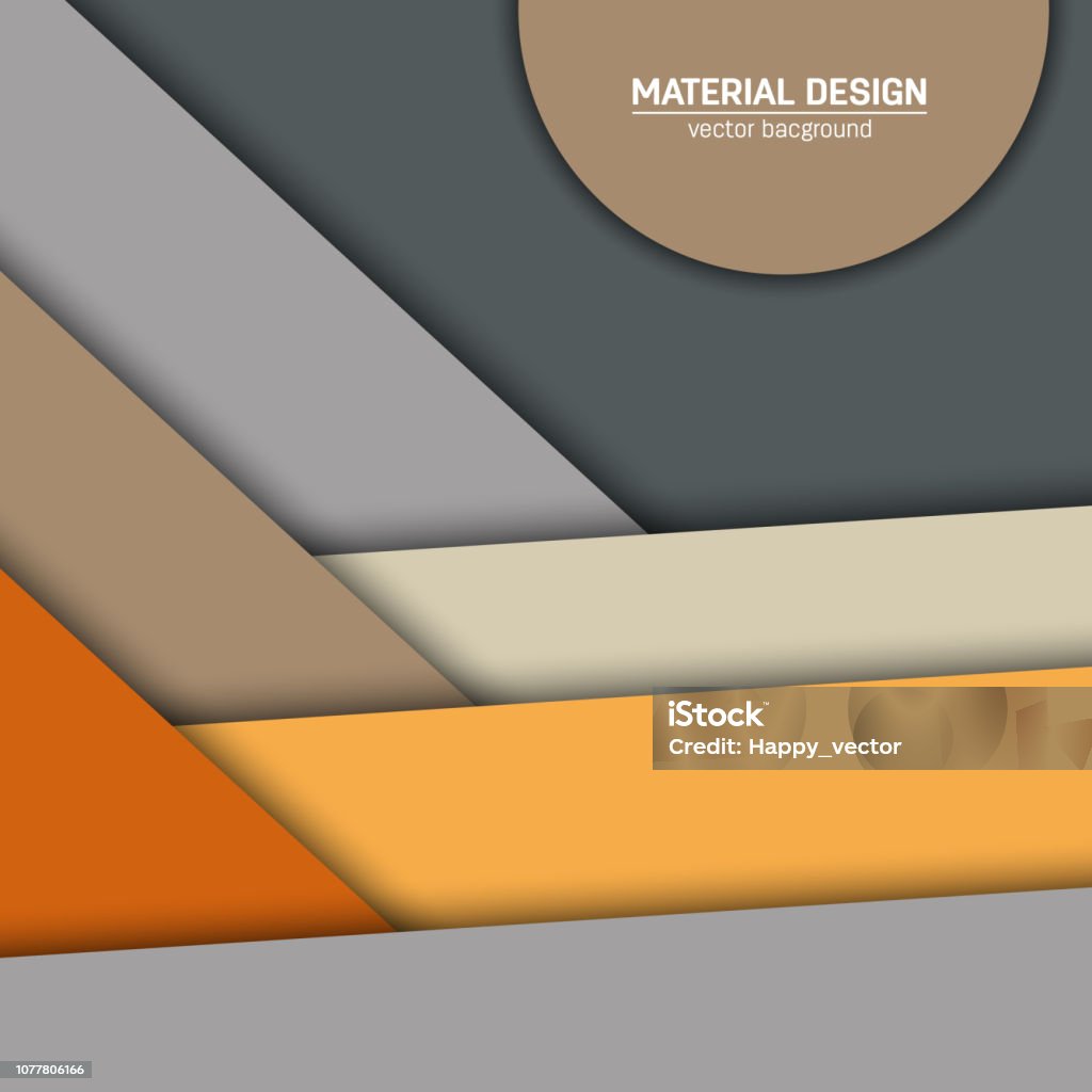 Vector Material Design Background Abstract Creative Concept Layout ...