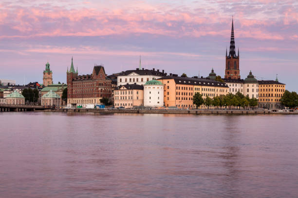istock Riddarholmen Island at sunset 1077822956