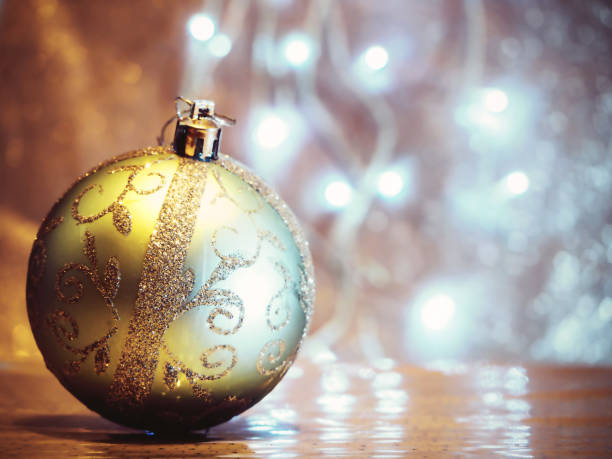 istock Christmas tree toys, blurred and fairy background 1077824900