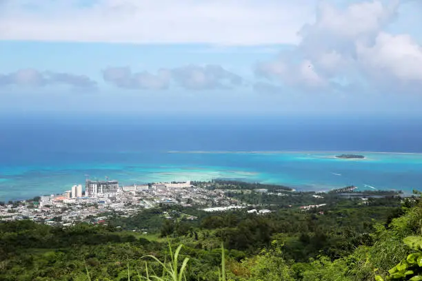 Photo of a panoramic view of Saipan