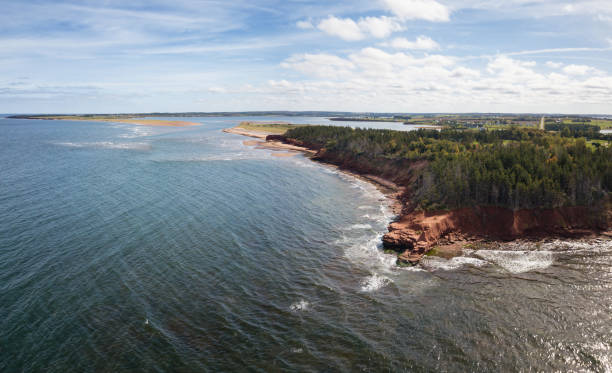 istock Aerial Coast in PEI 1077843336