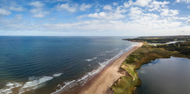 istock Aerial Coast in PEI 1077843358