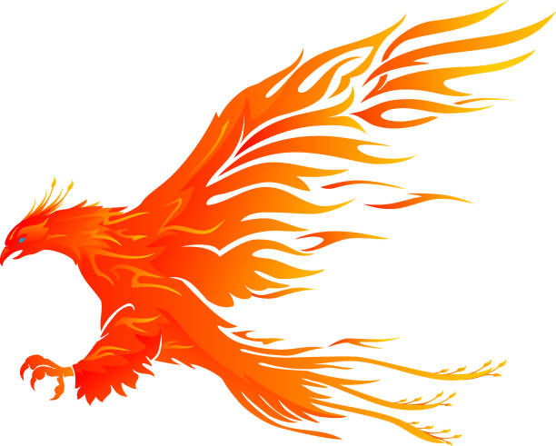 Fenix Naranja Volando Vector En Vecteezy Fenix Naranja Volando Vector En Vecteezy
