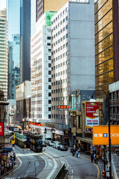 istock Street, central, Hong Kong 1077847142