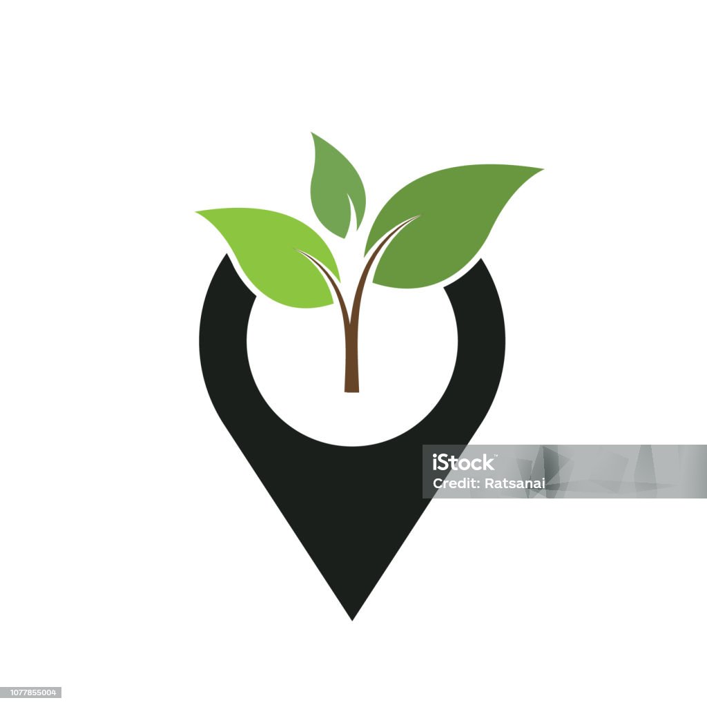Vector Model Tree Points Tree Map Point Stock Illustration - Download Image Now - Abstract ...