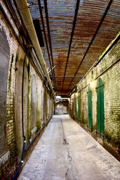 istock old moss covered hallway in Alcatraz prison in San Francisco, California 1077871220