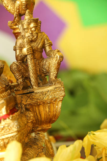 istock Bathing rite for Buddha images and the monks. 1077872594