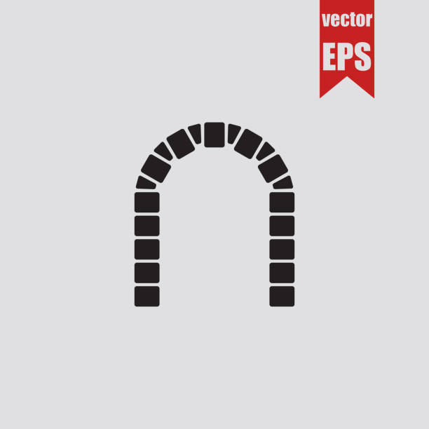 Arch icon.Vector illustration. Arch icon.Vector illustration. arch architectural feature stock illustrations