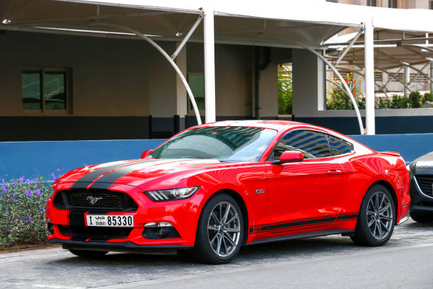 ford mustang - coyote desert outdoors day photos et images de collection